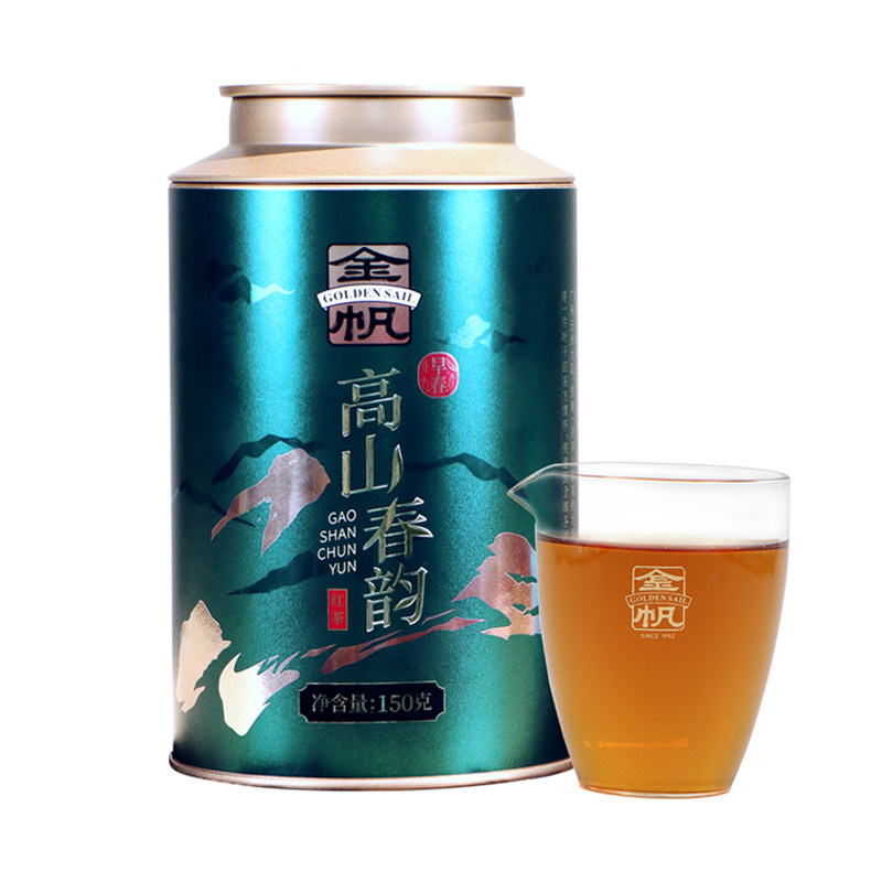Golden Sail Tea Alpine Spring Rhyme Black Tea Yunnan Special Grade Yunnan Red Ancient Tree Strong and fragrant head spring tea 150g Bulk