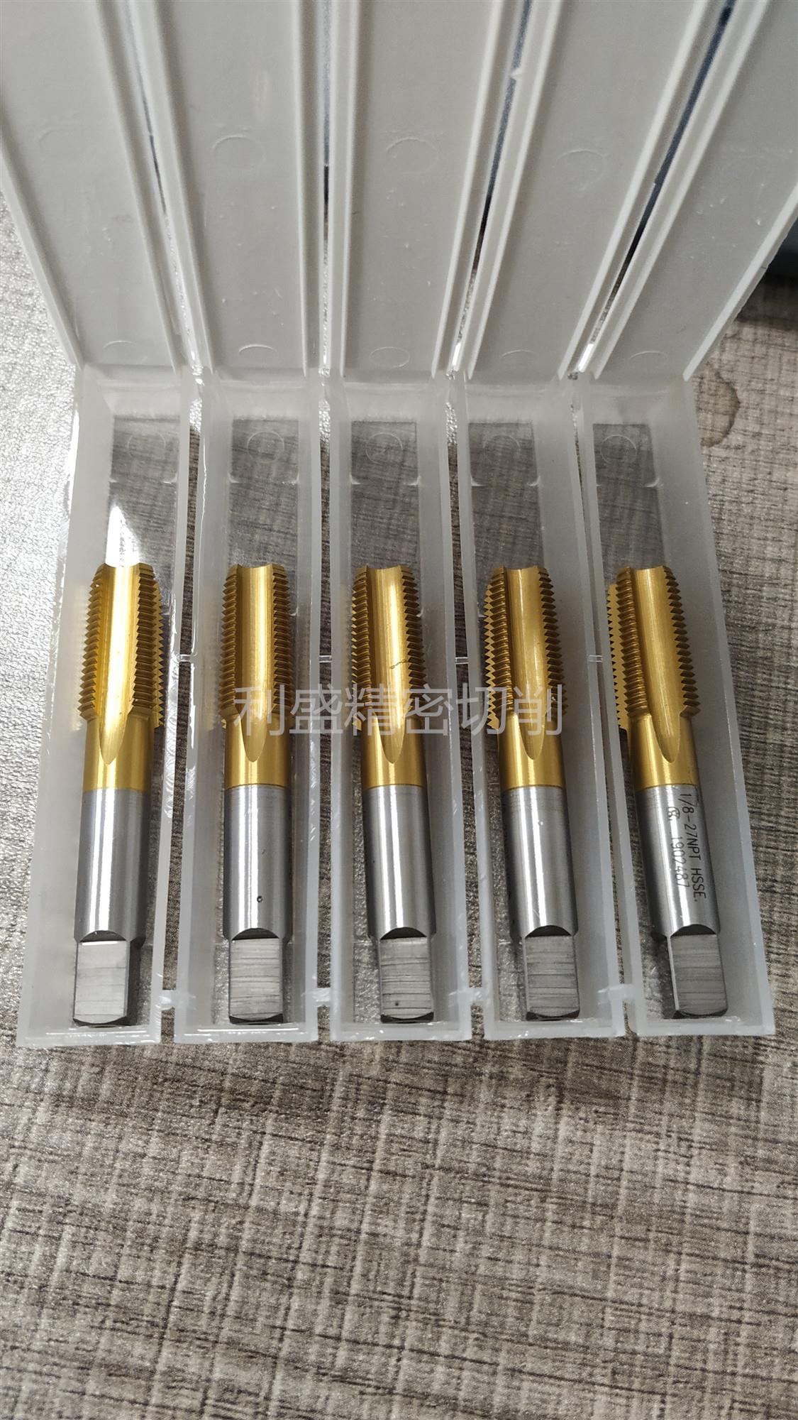 Japan imports OSG titanium-plated pipe with straight groove wire tapping tap TPT NPT1 8-28