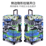 黛绿 Эластичный износостойкий чемодан, защитный чехол, пылезащитный контейнер, пылезащитная крышка, 28 дюймов