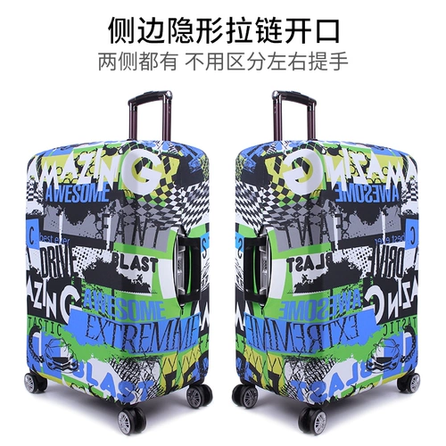 黛绿 Эластичный износостойкий чемодан, защитный чехол, пылезащитный контейнер, пылезащитная крышка, 28 дюймов