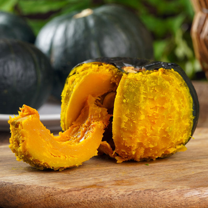 Beibei chestnut small pumpkin Chestnut panel Chestnut flavor Japanese melon 5 pounds fresh vegetables non-food powder glutinous pumpkin