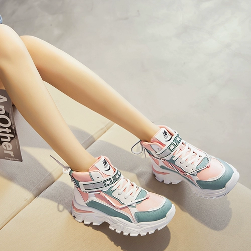 Зимняя высокая спортивная обувь, туфли, подходит для подростков