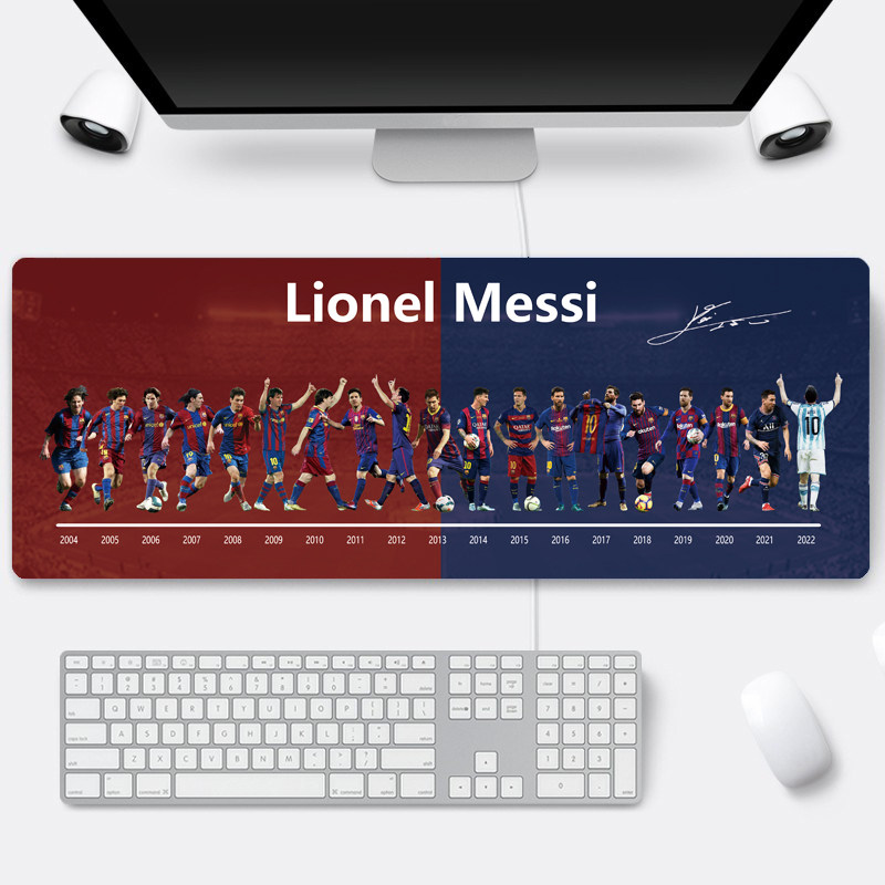 Messi C Roonemar football slider mat Real Madrid Barcelona Arsenal Juventus around souvenir gifts