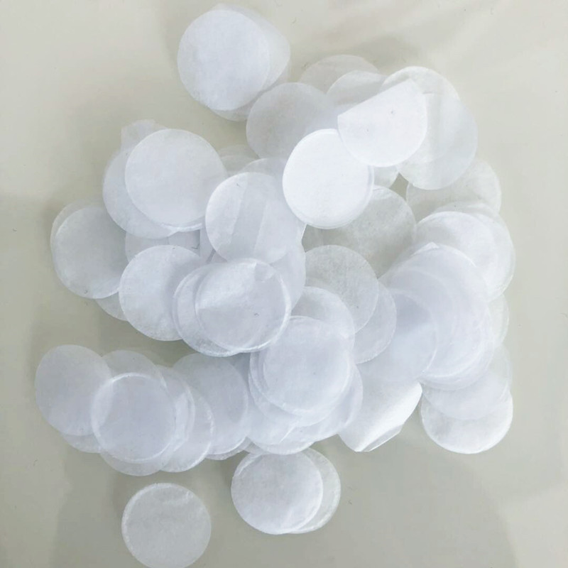 White Round Confetti for Birthday Parties, Weddings, Photo Events, and Wedding Celebrations; Round Paper Pieces, Spray Snow Paper, and Petals White Round Confetti for Birthday Parties, Weddings, Photo Events, and Wedding Celebrations; Round Paper Pieces, Spray Snow Paper, and Petals