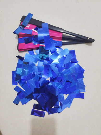 彩虹机银色亮片喷纸机金箔碎彩片舞台演出手撒亮片酒吧气氛道具