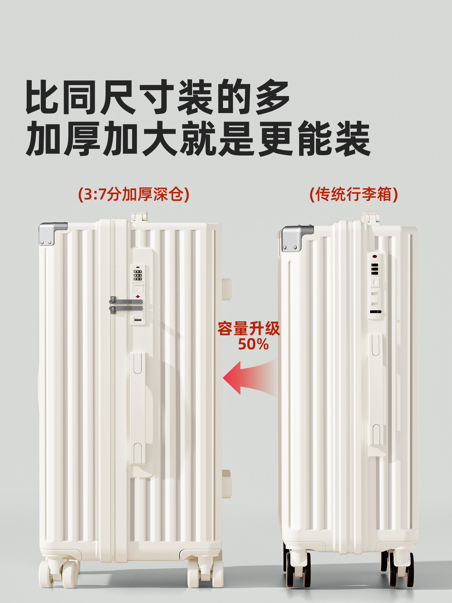 2025 New Model Suitcase 28inch 26inch Large Capacity Travel Suitcase for Men and Women, Student Trolley Boarding Code Lock Leather Suitcase