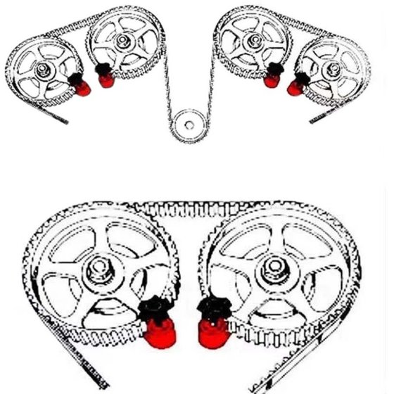 자동차 캠축 고정 도구 범용 타이밍 리테이너 캠축 잠금 도구 자동 수리 도구