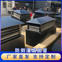 Metal roof smoke pipe rain cap outdoor ventilation exhaust pipe breathable cap boiler windcap chimney rain cap