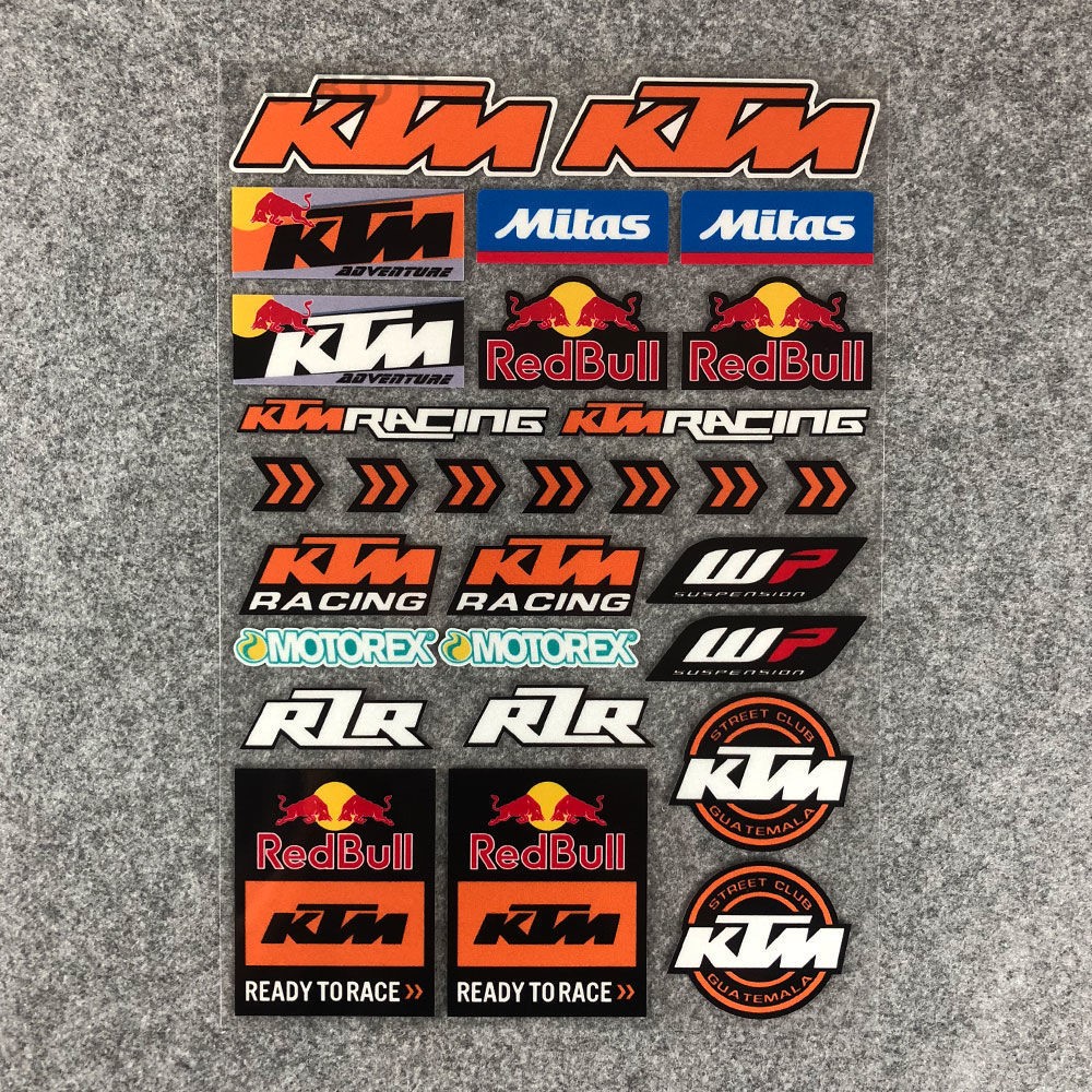 KTM reflective sticker motorcycle modified Duke Duke Decorated DUKE RC R2R 200 250 3 custom style