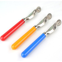 Pressure line wheel Hand patchwork dotted line wheel Fabric scribing gear Line tracing device Point cloth proofing roller marking wheel