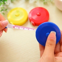 Automatic retractable tape measure Multi-purpose plastic tape measure Clothing ruler Cute mini small soft ruler