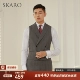 Серый плед SKW881-1