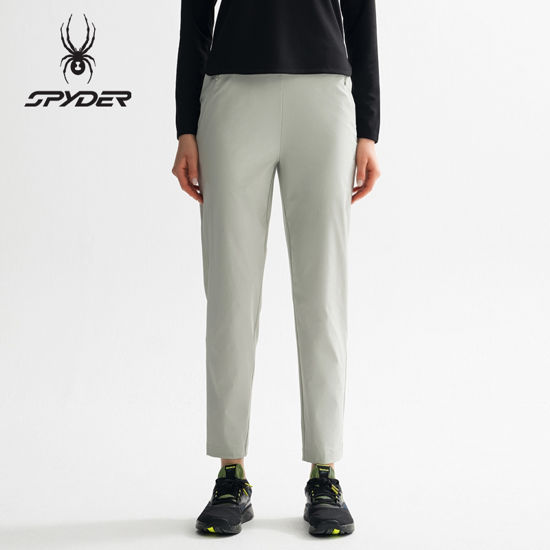 Spyder Spring and Summer Women's Training Nylon Micro-Wrinkle Fabric Printed Cool Sports Pants 25Es504W Spyder Spring and Summer Women's Training Nylon Micro-Wrinkle Fabric Printed Cool Sports Pants 25Es504W
