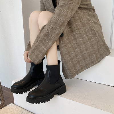 taobao agent Martens, Tide, universal chelsea, low boots platform, 2021 collection