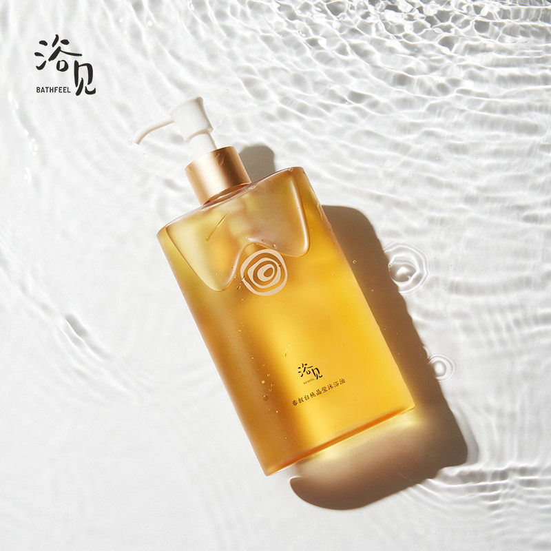 Bath see bath oil body oil makeup remover deep cleansing long-lasting moisturizing sweet peach fragrance women's shower gel men's moisturizing