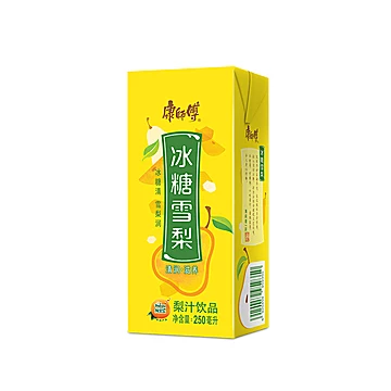 【康师傅】冰糖雪梨250ml*12盒