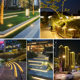New Solar Light Strip with Led Soft Light Strip, Outdoor Waterproof Sensor Warm Light Billboard Light Strip, Decorative Atmosphere Light