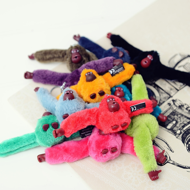 Cute Monkey Bag Medium Gorilla Plush Little Monkey Bag Wallet Pendant Key Chain Pendant Kidsren's Toy Cute Monkey Bag Medium Gorilla Plush Little Monkey Bag Wallet Pendant Key Chain Pendant Kidsren's Toy