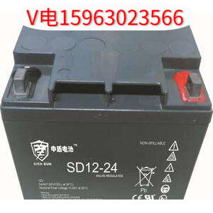 Shendun battery SD12-24 12V24AH energy storage battery industrial emergency lighting equipment dedicated brand new