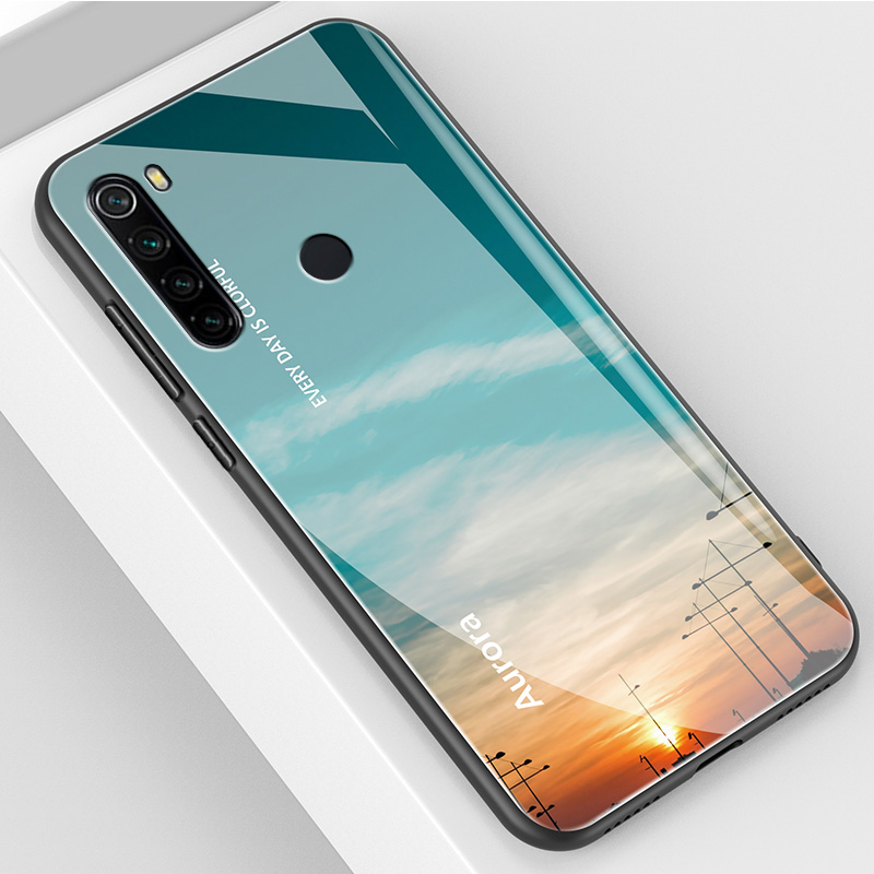 Red Rice Note8Red rice note8 Mobile phone shell Redmi   note8 pro Glass Protective shell redmi   not8por All inclusive Fall prevention ultrathin noto8 Soft and hard silica gel millet Shell men and women originality personality tide