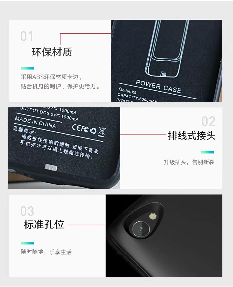 Oppo r9 ​​/ r9s / r15 trở lại clip R11 sạc kho báu OPPOr9s điện thoại di động r11s di động cộng với dung lượng lớn nhỏ gọn siêu mỏng tích hợp r9splus sạc nhanh không dây siêu lớn - Ngân hàng điện thoại di động sạc dự phòng ravpower