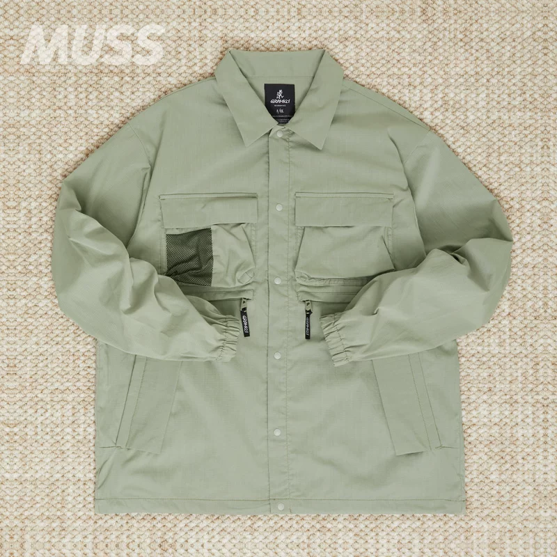 [现货 F/CE. X GRAMICCI TECH COACH JACKET 多口袋机能教练夹克]