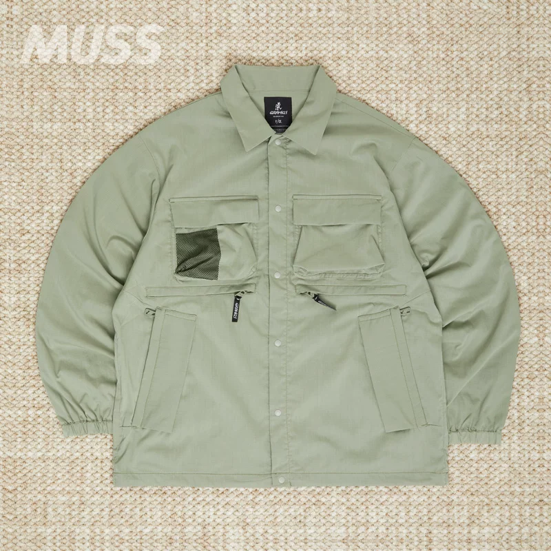 [现货 F/CE. X GRAMICCI TECH COACH JACKET 多口袋机能教练夹克]