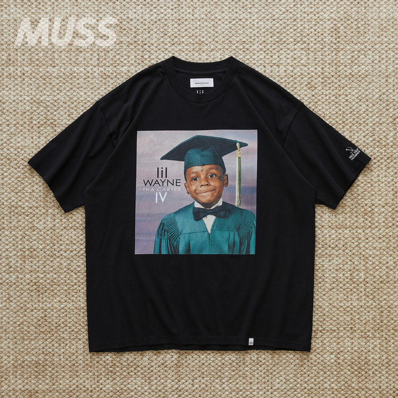 In Stock Magic Stick Tha Carter Iv Lil Wayne Album Cover Printed T-Shirt 24Ss In Stock Magic Stick Tha Carter Iv Lil Wayne Album Cover Printed T-Shirt 24Ss