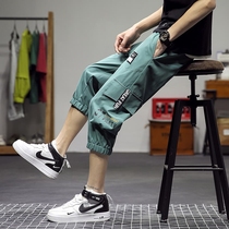 Fat Boy 13 Summer Casual Pants Men 12 Grand Scouts 15-year-old junior high school student 14 Han version handsome 7-minute pants