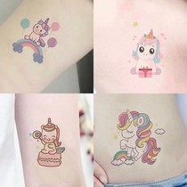 Tattoo Stickers Children Girls Water Print Stickers Safety Water Stickers Tattoo Cartoon Hand Water Stickers Waterproof Princess