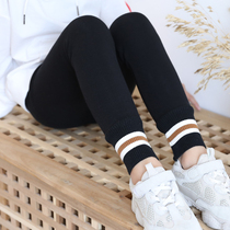 Girls beat bottom pants for spring and autumn wearing new foreign air thin models CUHK childrens pure cotton casual workout pants children pants