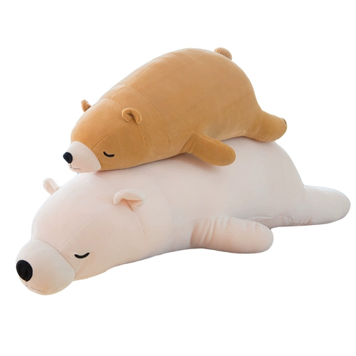 Мягкая плюшевая игрушка, подушка, кукла для сна, полярный медведь, подарок на день рождения