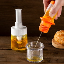 ASVEL Japanese high temperature resistant silicone oil brush with bottle barbecue brush does not lose hair household pancake brush oil artifact