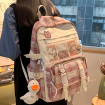 Girls schoolbags Primary School students three to six grades to junior high school girls 2021 new childrens backpack girls backpacks