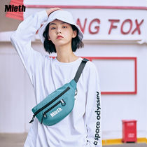 Mieth Tide Card Chest Bag Women Skew Satchel 100 Hitch Purse Fashion Chest Front Personality Small Bag Men Trend Hip Hop Street