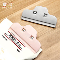  Household food sealing clip Milk powder tea snack clip Food plastic bag moisture-proof and fresh-keeping sealing clip artifact