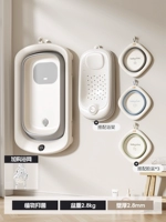 [Антибактериальная перезаряжаемая модель весом 2,8 кг] Согревающая ванна + сетка для ванны + складная подставка для ванны + 3 складные раковины