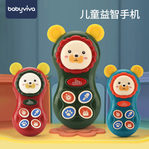 baby baby mobile phone toy Baby child toddler early education puzzle multi-function phone boy girl 0-1 years old 3