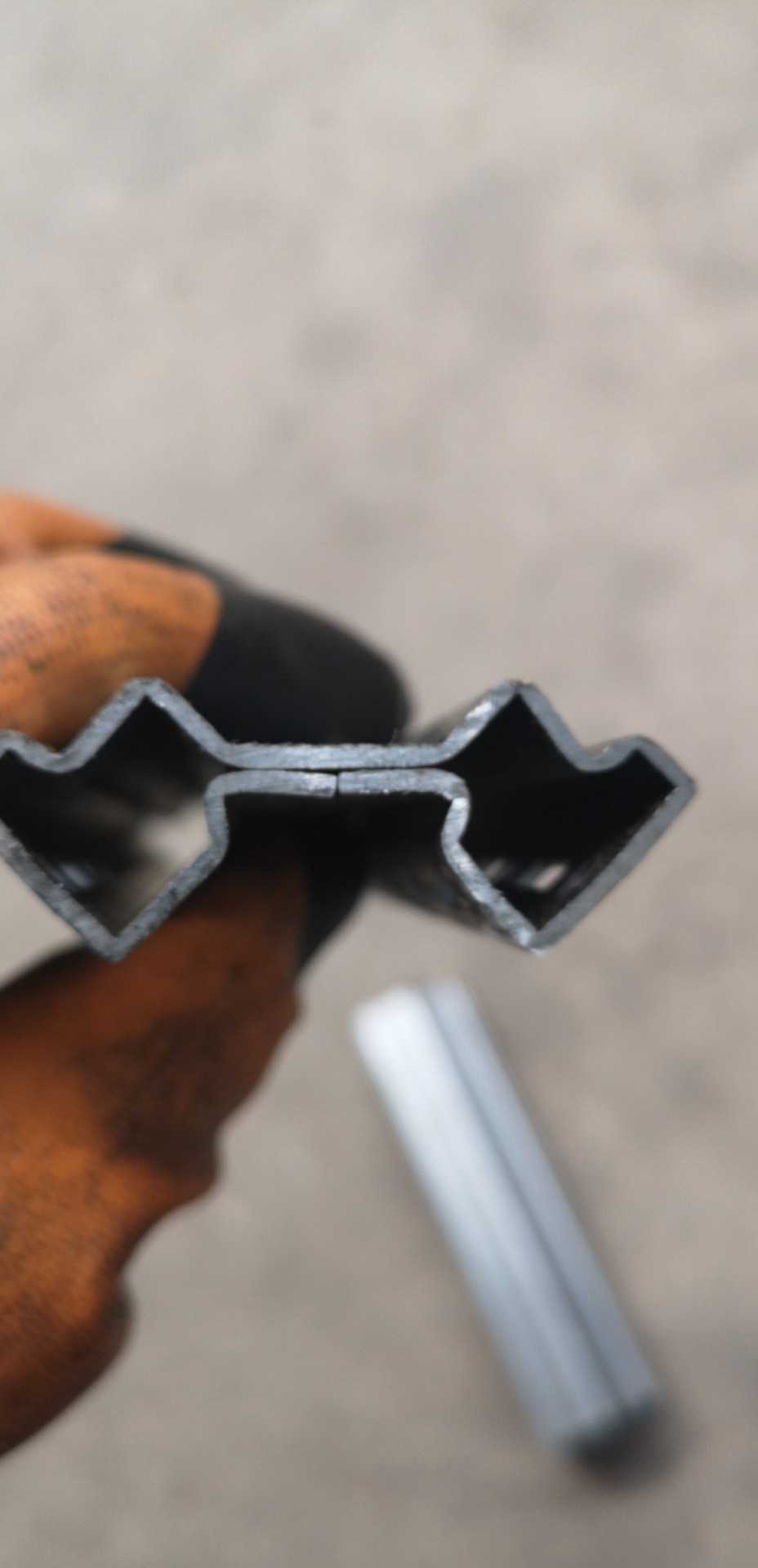 Sixteen-fold profiles, imitation Rittal profiles