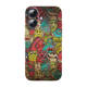 Vibrant Mountain Road Illustration Nature Phone Case for iPhone 17, 16, 15, 14 and 13