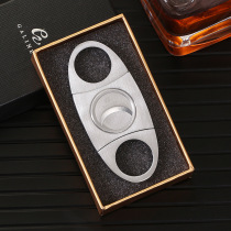 COHIBA Cigar Gas Torch Lighter Cutter Guillotine Set MenGift