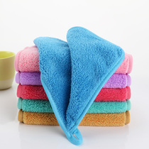 Kitchen dishcloth housework cleaning supplies are not easy to lose not easy to dip in oil dishwashing towel table thickened small rag