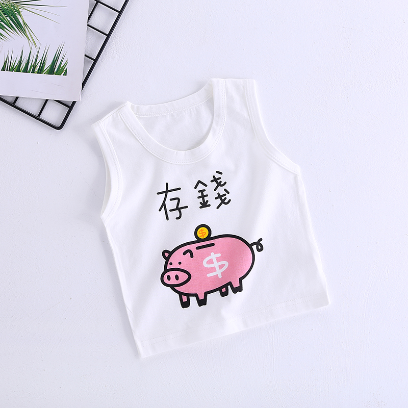 Mùa hè bé vest baby baby mỏng bụng được bảo vệ dưới áo cậu bé bông tay đầu cô gái sling.