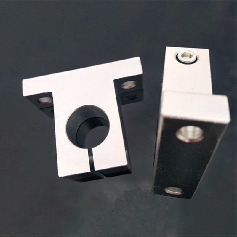 Linear guide rail Polished rod aluminum alloy vertical bracket Fastener fixing seat Optical shaft support seat SK8-SHA60