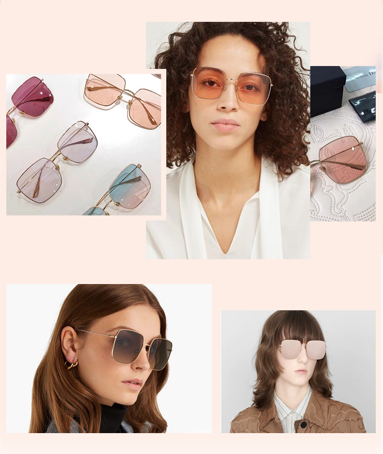 明星同款 DIOR 迪奥 STELLAIRE 1 超大方形太阳镜 双重优惠折后¥1219包邮包税 6色可选 88VIP会员还可95折