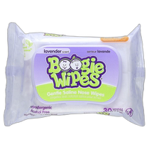Hong Kong direct mail Boogie Wipes gentle nasal wipes lavender scented 30 sheets