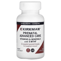 Direct shipping from Hong Kong Kirkman Labs Prenatal Advanced Care 120 Capsules