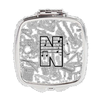 Carolines Treasures CJ2007-NSCM lettes N notes letter Compact