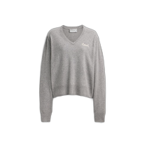 US direct mail COACH V-neck sweater CV469 mixed color gray