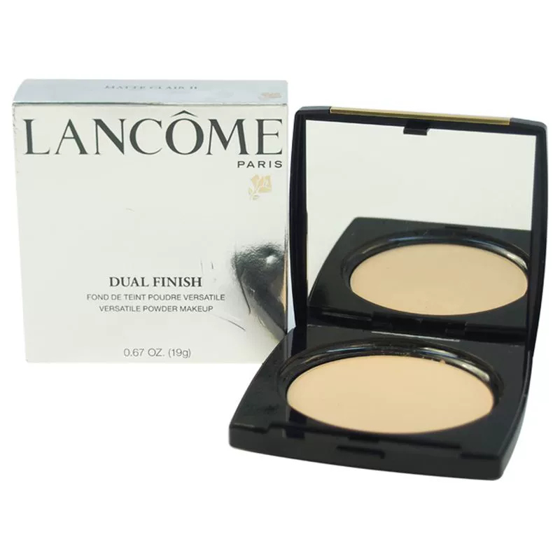 Gửi thư trực tiếp từ Mỹ Phấn ướt và khô Lancome 19g Trang điểm tự nhiên mờ nhẹ và tinh tế lâu trôi - Bột nén